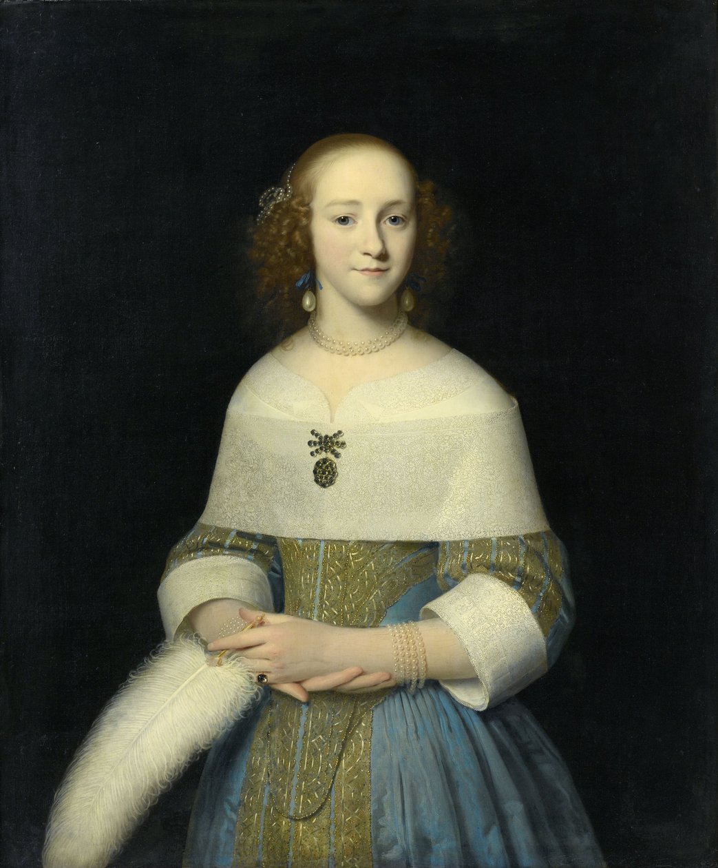 Porträt einer jungen Dame von Isaac Luttichuys