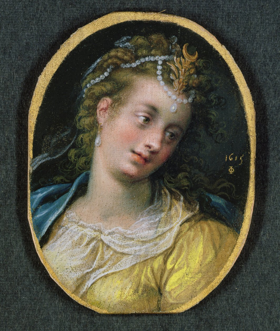 Diana, 1615 von Isaac Oliver