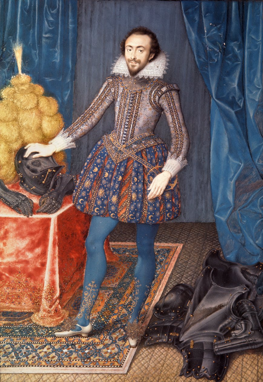 Porträt von Richard Sackville, 3. Earl of Dorset (1589-1624), 1616 von Isaac Oliver