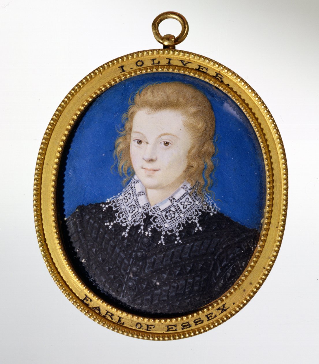 Porträt von Robert Devereux, Earl of Essex (1567-1601) von Isaac Oliver