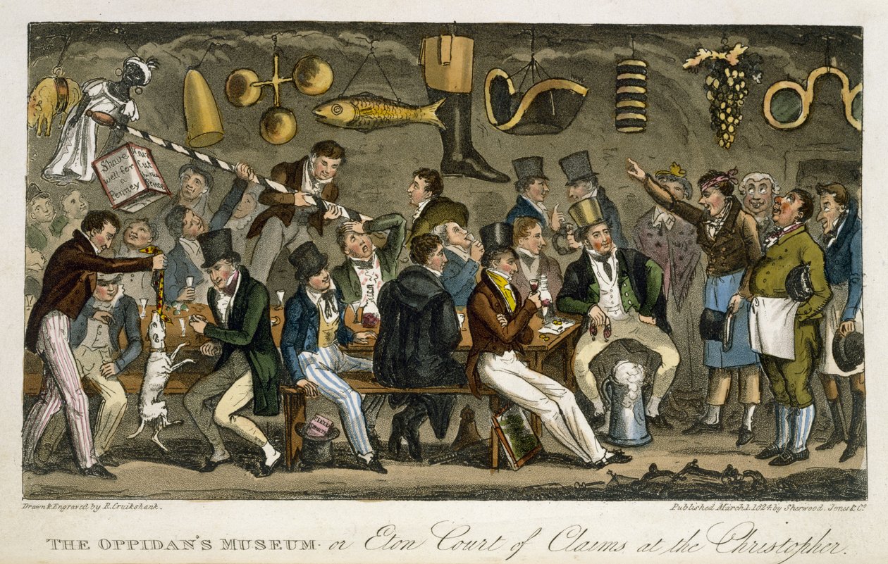 Das Oppidan-Museum oder Eton Court of Claims im Christopher, aus 