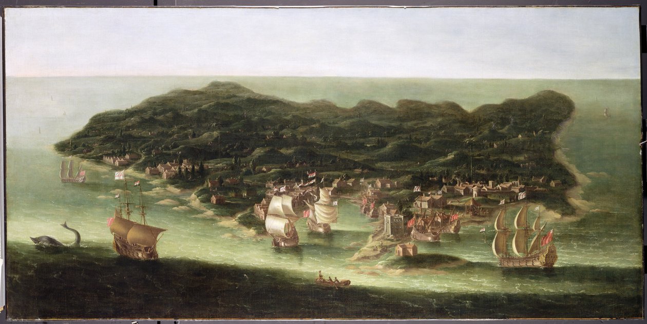 Die Insel Barbados, um 1694 von Isaac Sailmaker