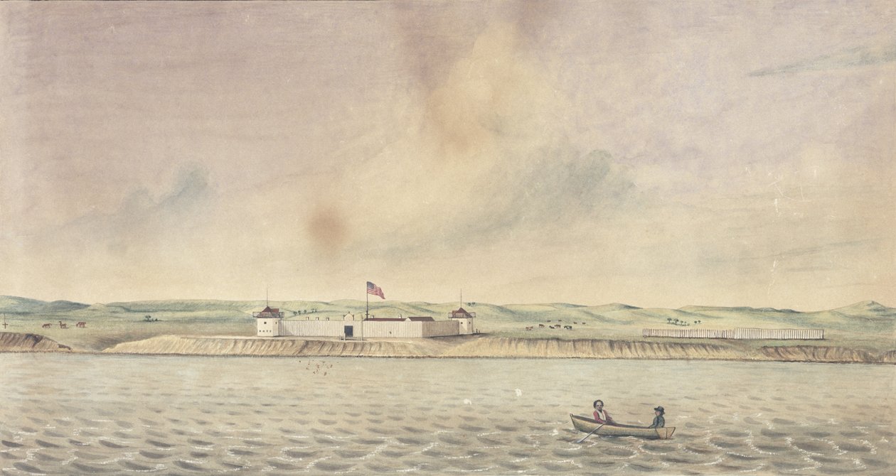 Fort Union, Missouri, 1843 von Isaac Sprague
