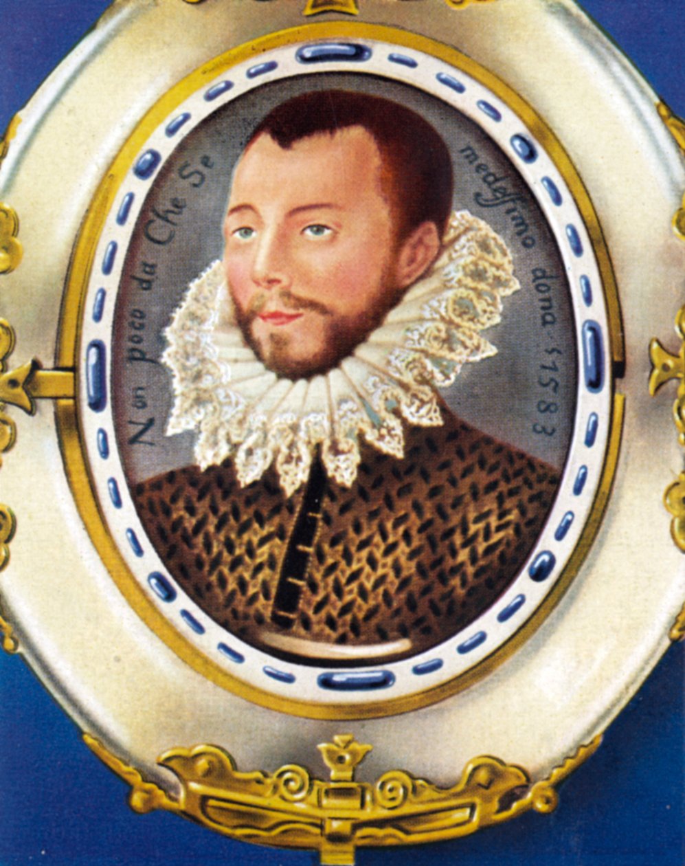 Philipp II. König von Spanien von Isaac (after) Oliver
