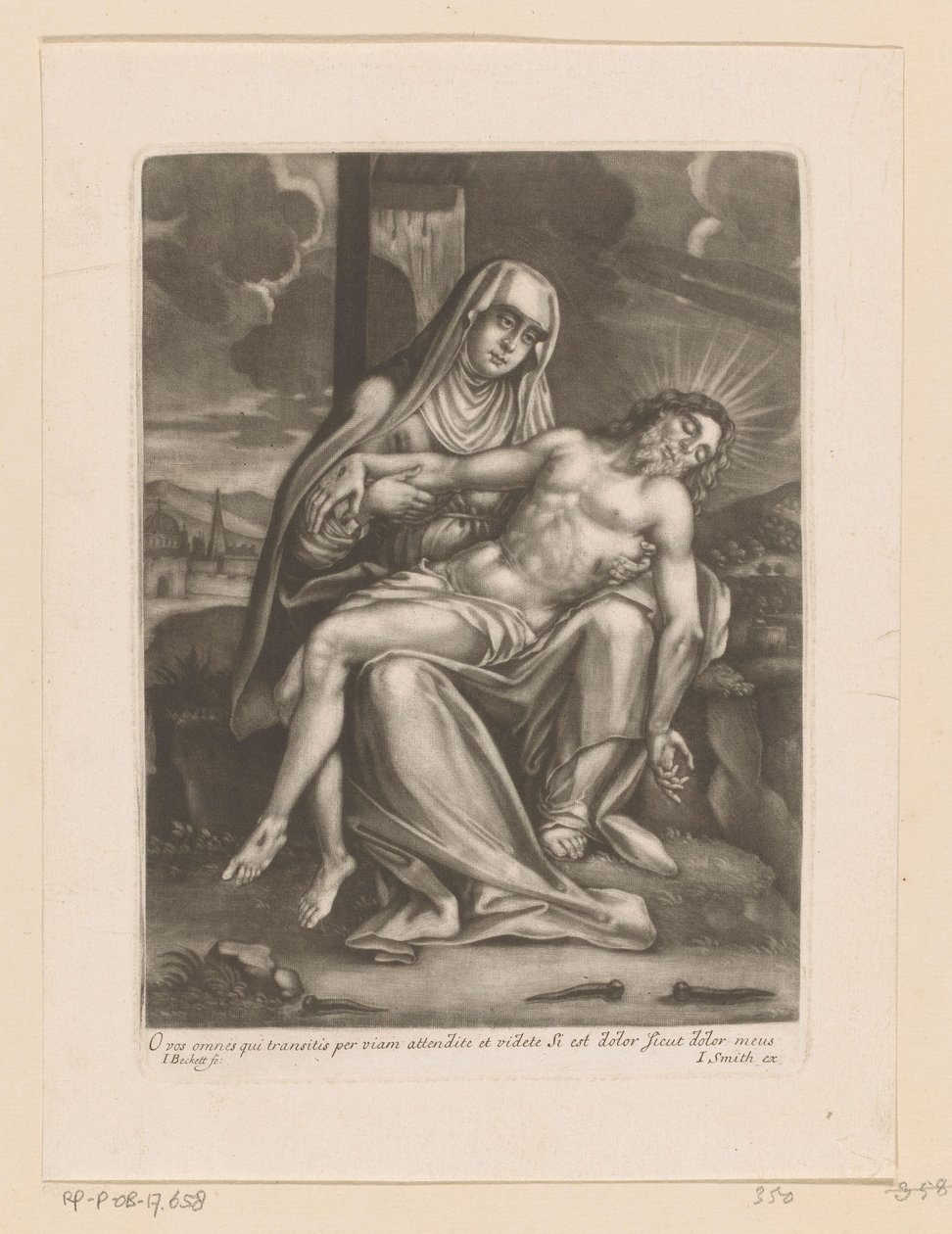Beweinung von Isaac Beckett