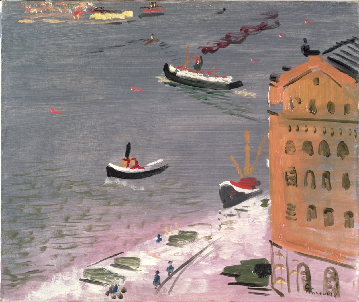 Stockholm Hafen von Isaac Grunwald