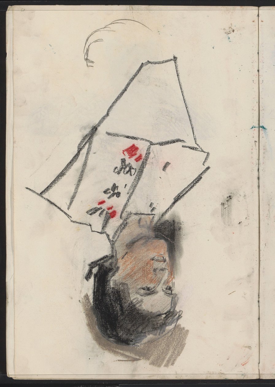 Porträt einer unbekannten Frau von Isaac Israels