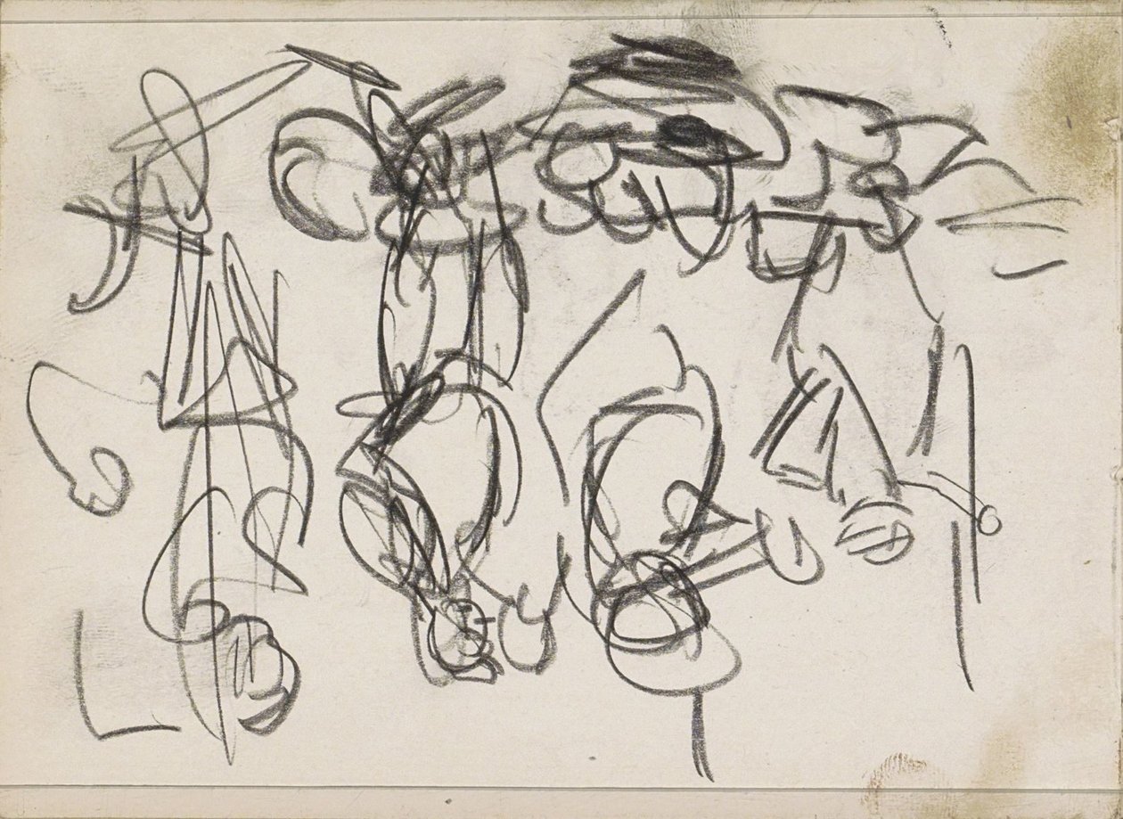Stehende Figuren von Isaac Israels