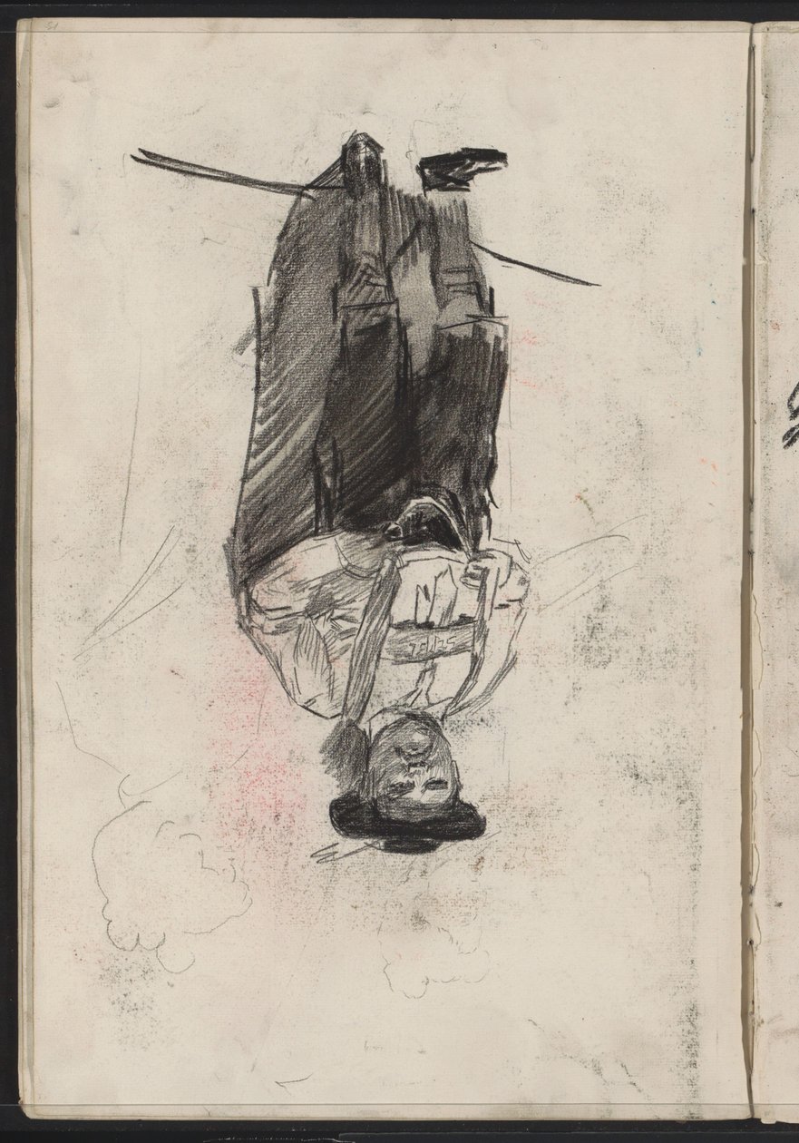 Stehender Mann in bayerischer Tracht von Isaac Israels