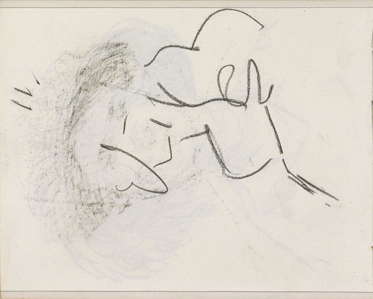 Studie, möglicherweise eine Figurenstudie von Isaac Israels