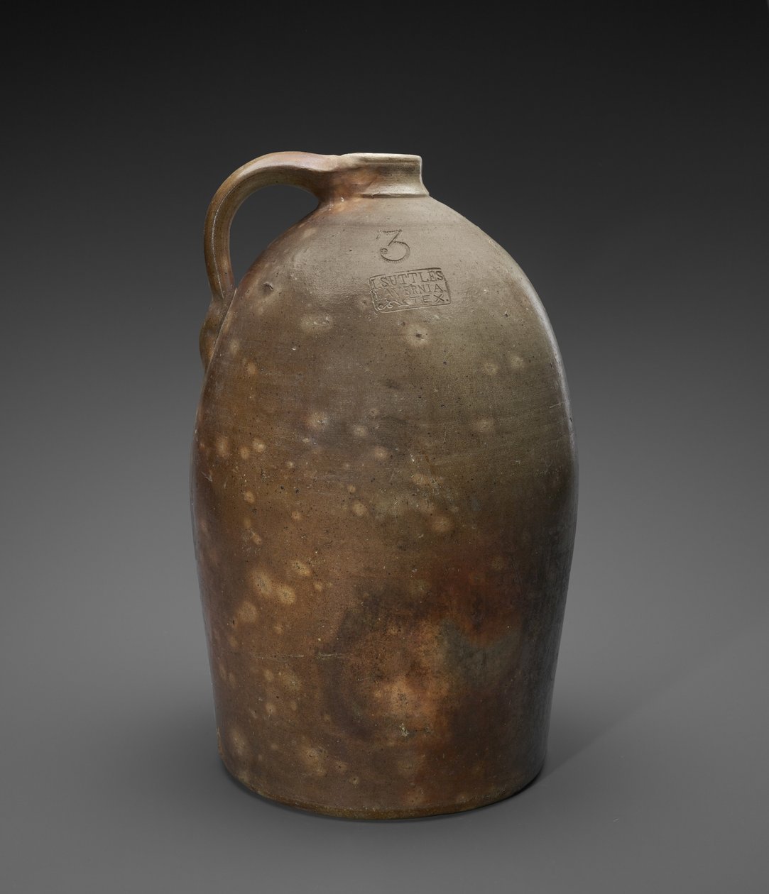 Krug, um 1873-1882 von Isaac Suttles Pottery