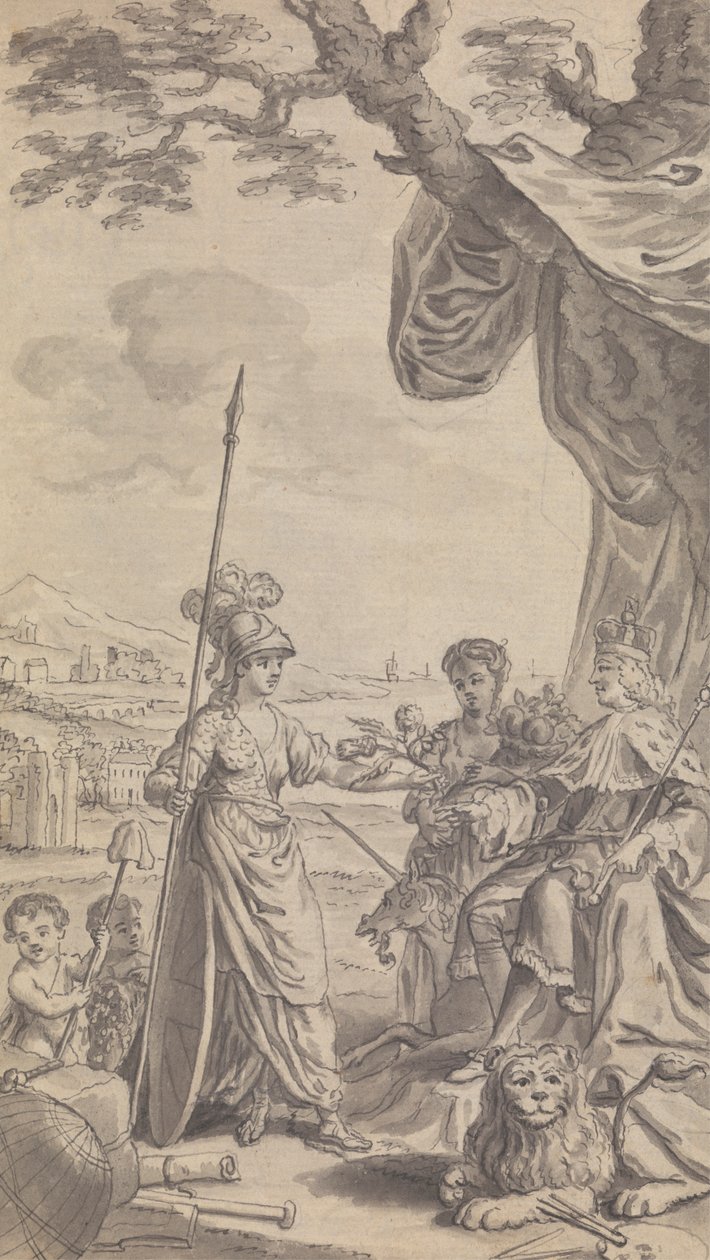 Unidentifizierte Zeitschrift / Theaterillustration von Isaac Taylor