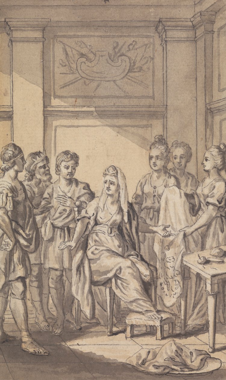 Unidentifizierte Zeitschrift / Theaterillustration von Isaac Taylor