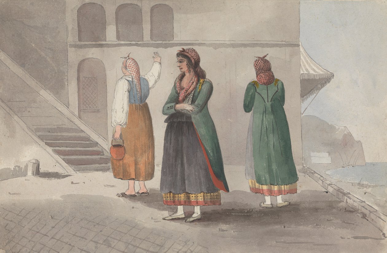 Kostüm in Procida-Neapel von Isaac Weld