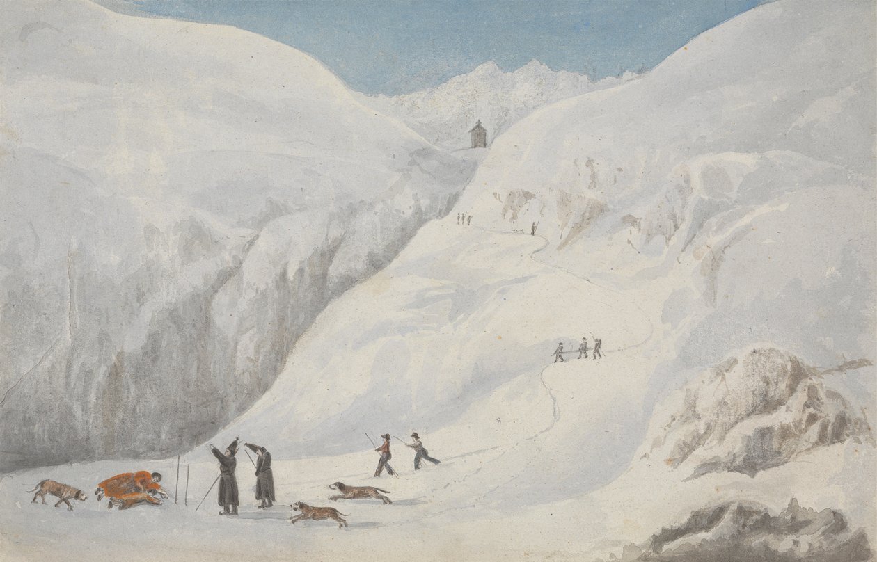 Mt. St. Bernard (Schweiz) von Isaac Weld