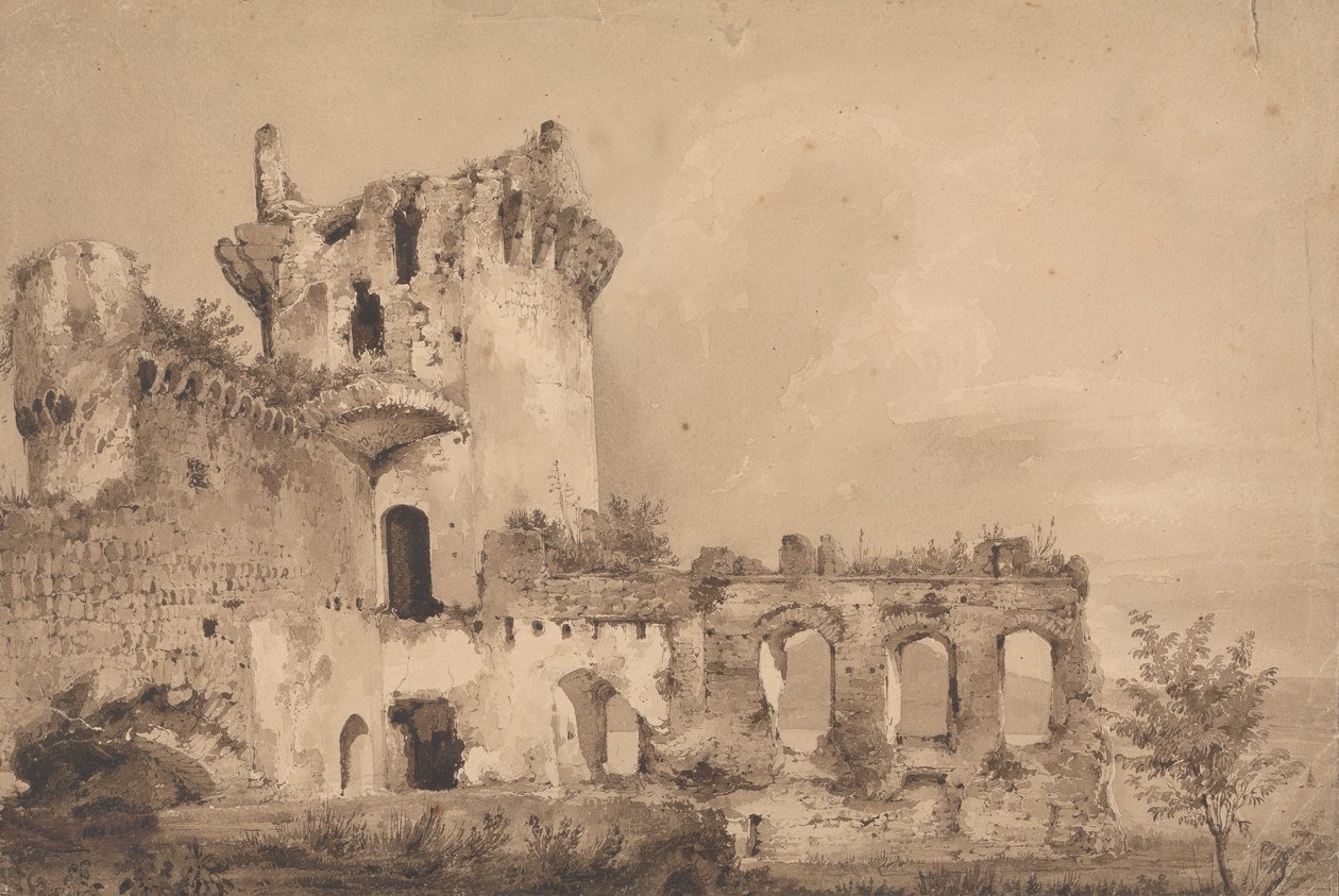Ruinen (römisch?) von Isaac Weld