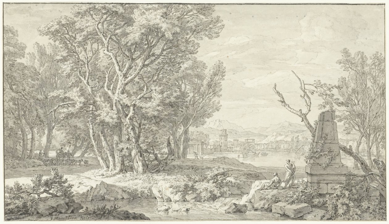 Arkadische Landschaft von Isaac de Moucheron