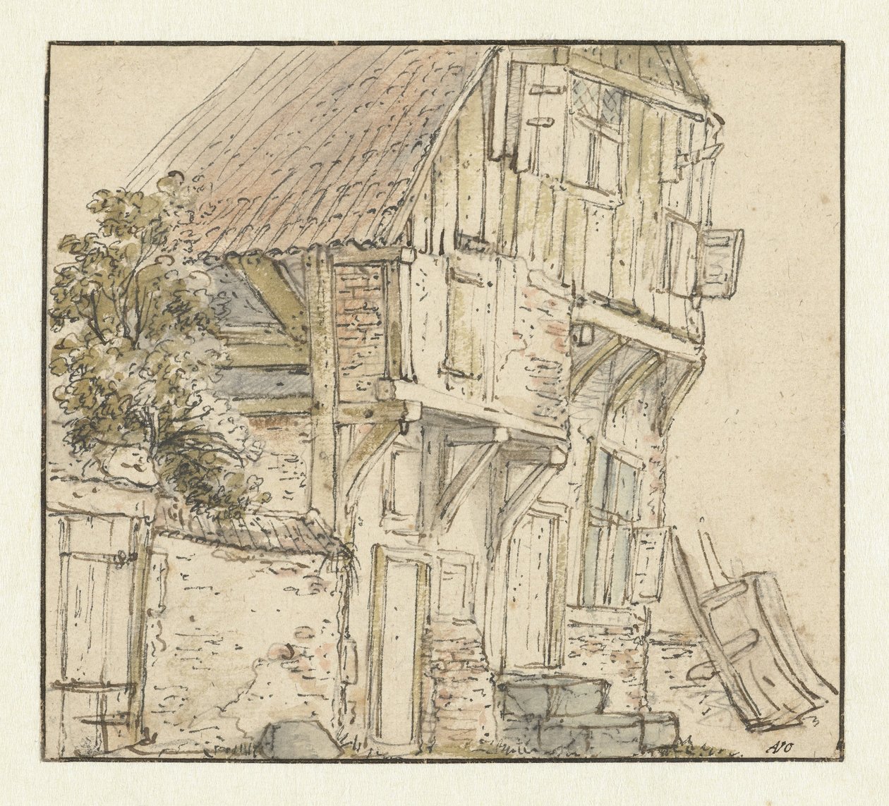 Bauernhaus von Isaac van Ostade