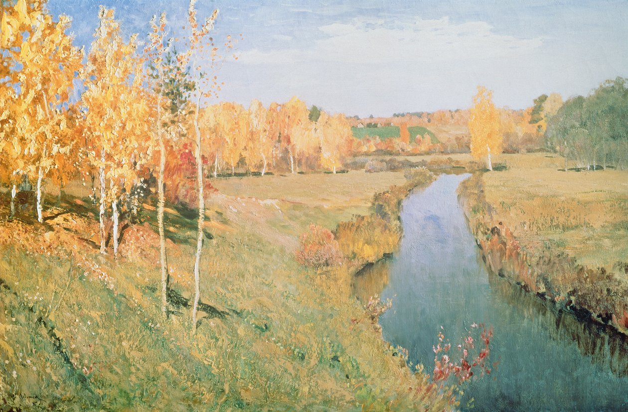 Goldener Herbst, 1895 von Isaak Ilyich Levitan