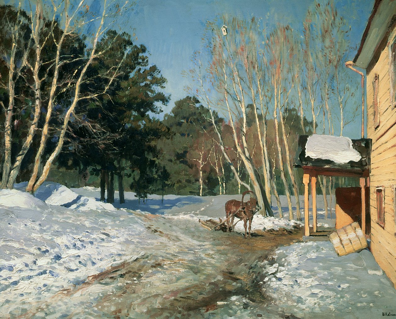 März, 1895 von Isaak Ilyich Levitan