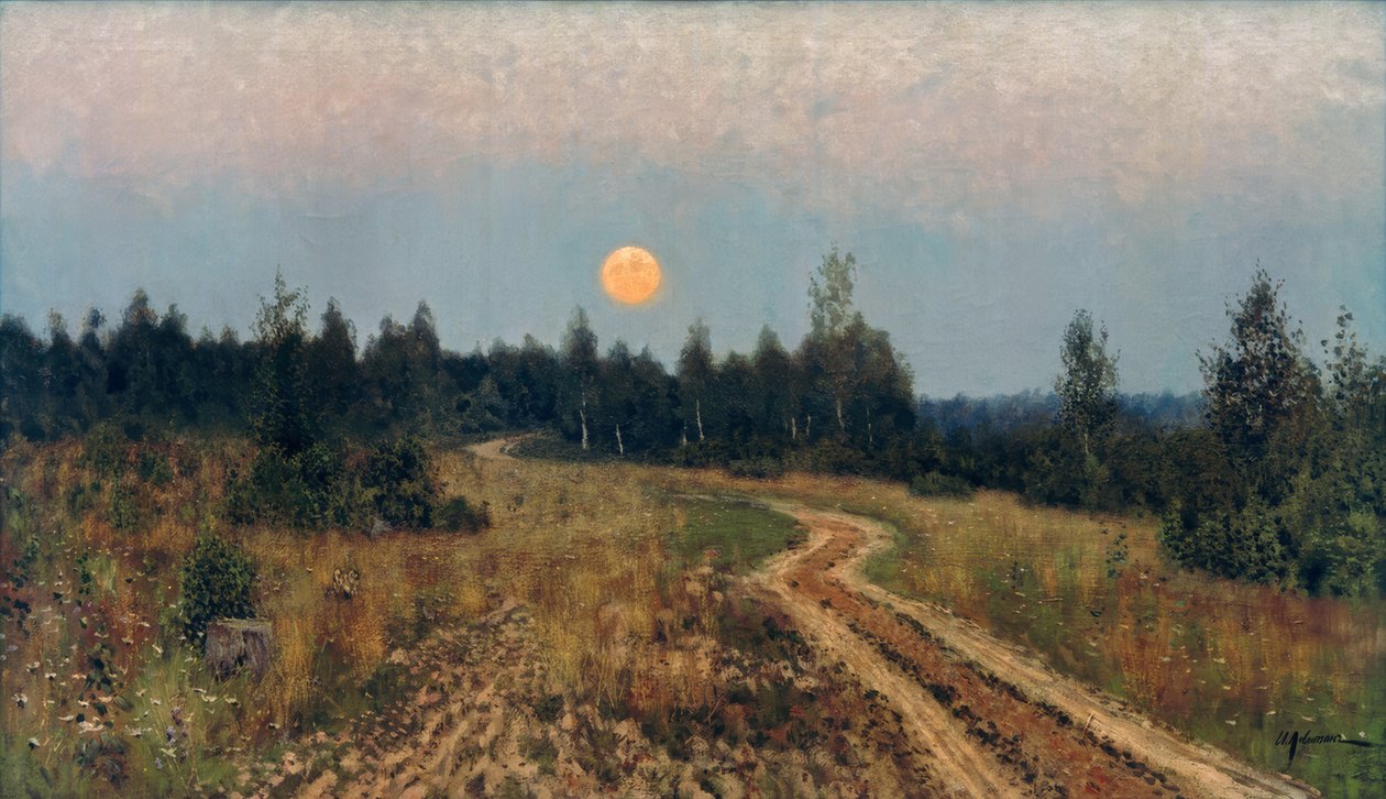 Der stille Weg von Isaak Ilyich Levitan