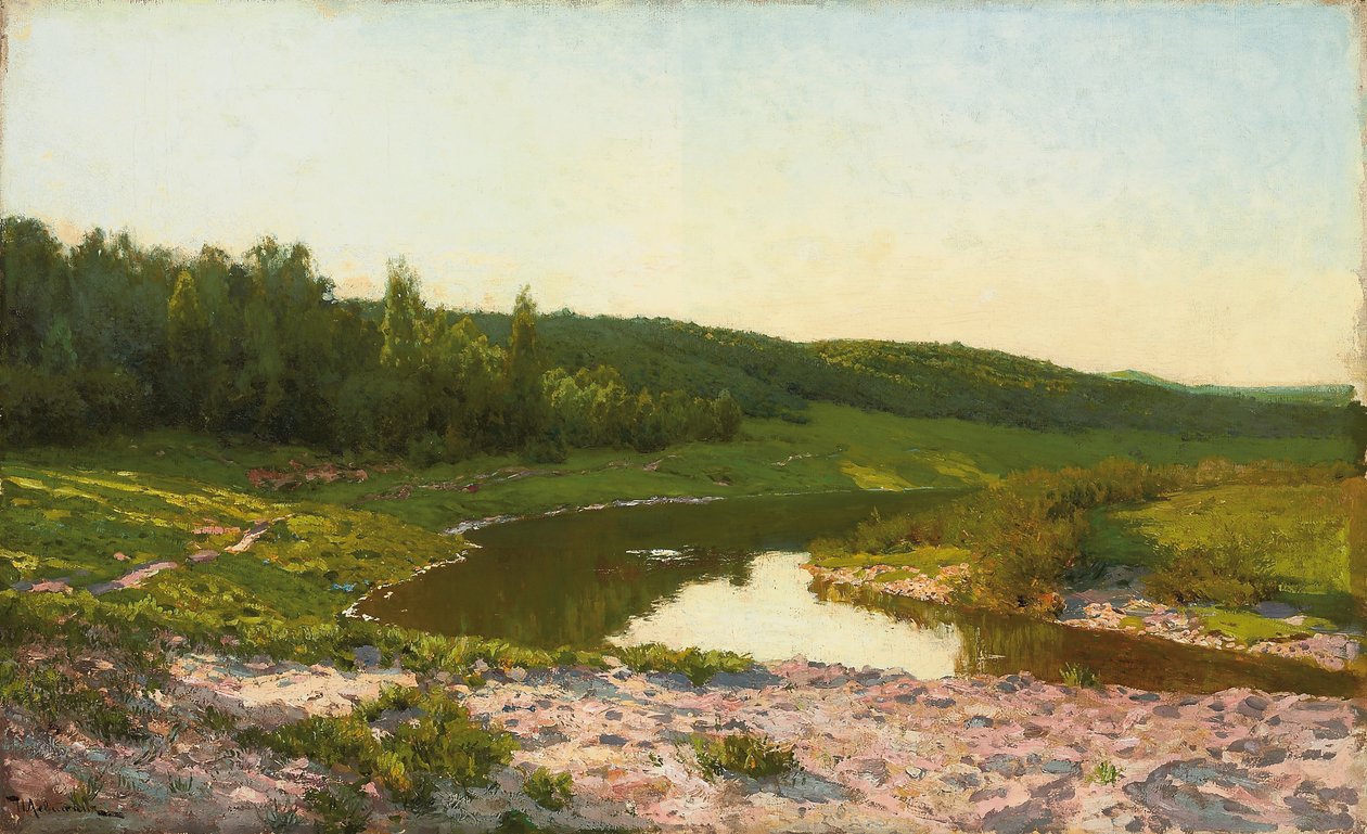 Am Wasserufer von Isaak Ilyich Levitan