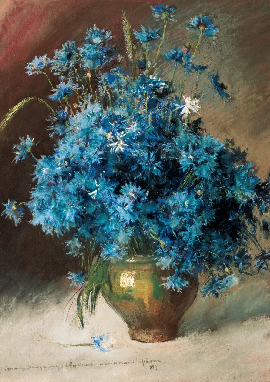 Kornblumen, 1894 von Isaak Ilyich Levitan