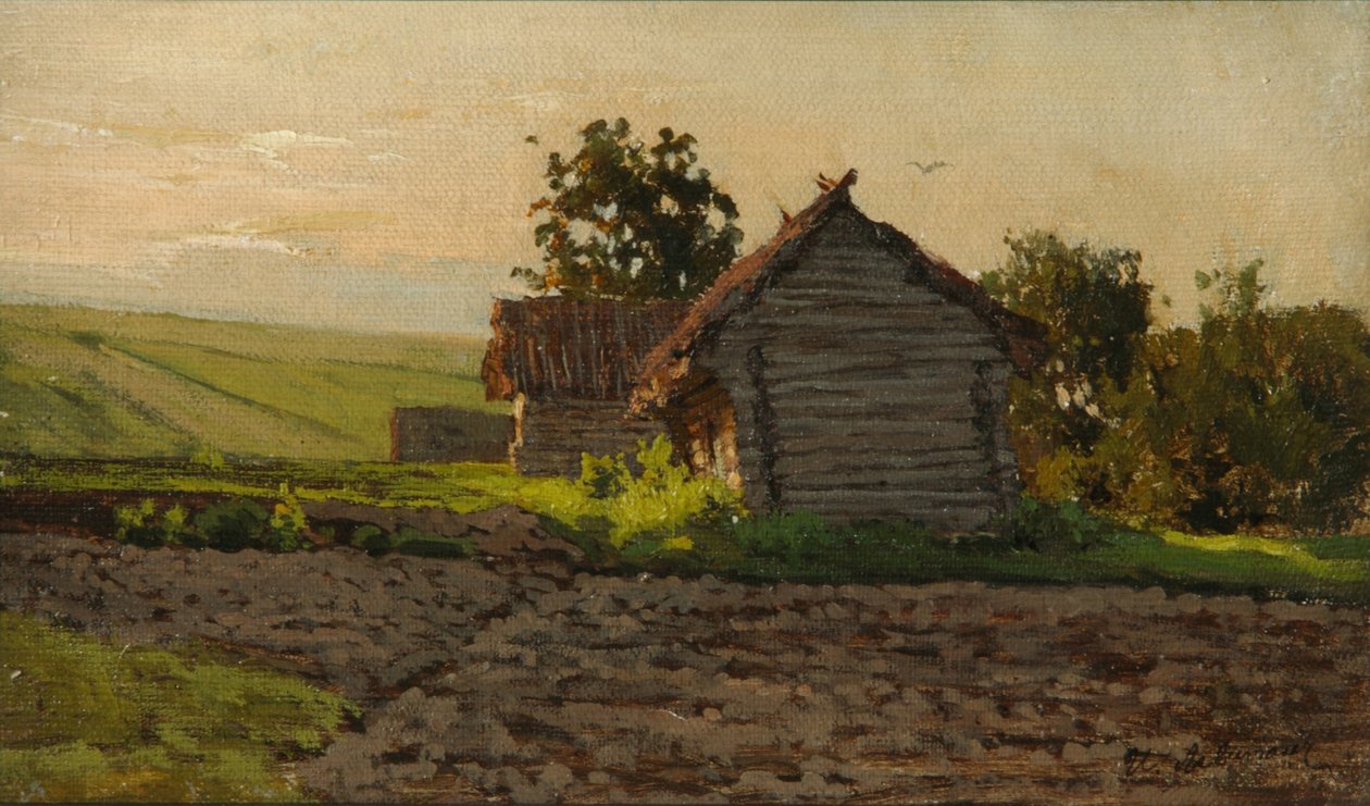 Slobodka, 1884 von Isaak Ilyich Levitan