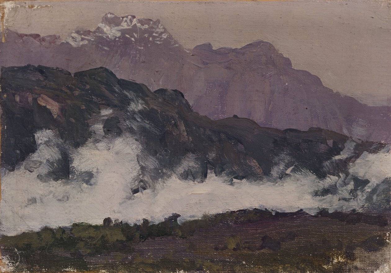 Die Alpen, 1897 von Isaak Ilyich Levitan