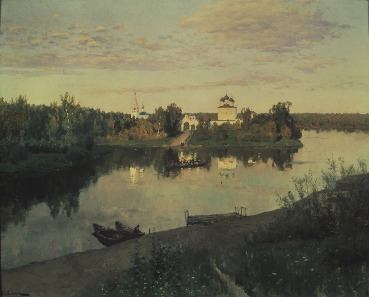 Das Abendgeläut von Isaak Ilyich Levitan