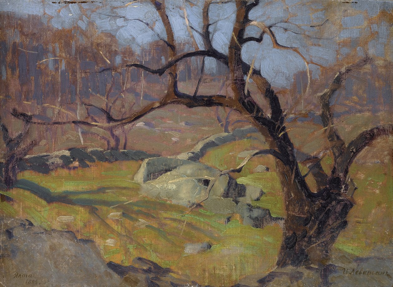 Blick in der Nähe von Jalta, 1886 von Isaak Ilyich Levitan