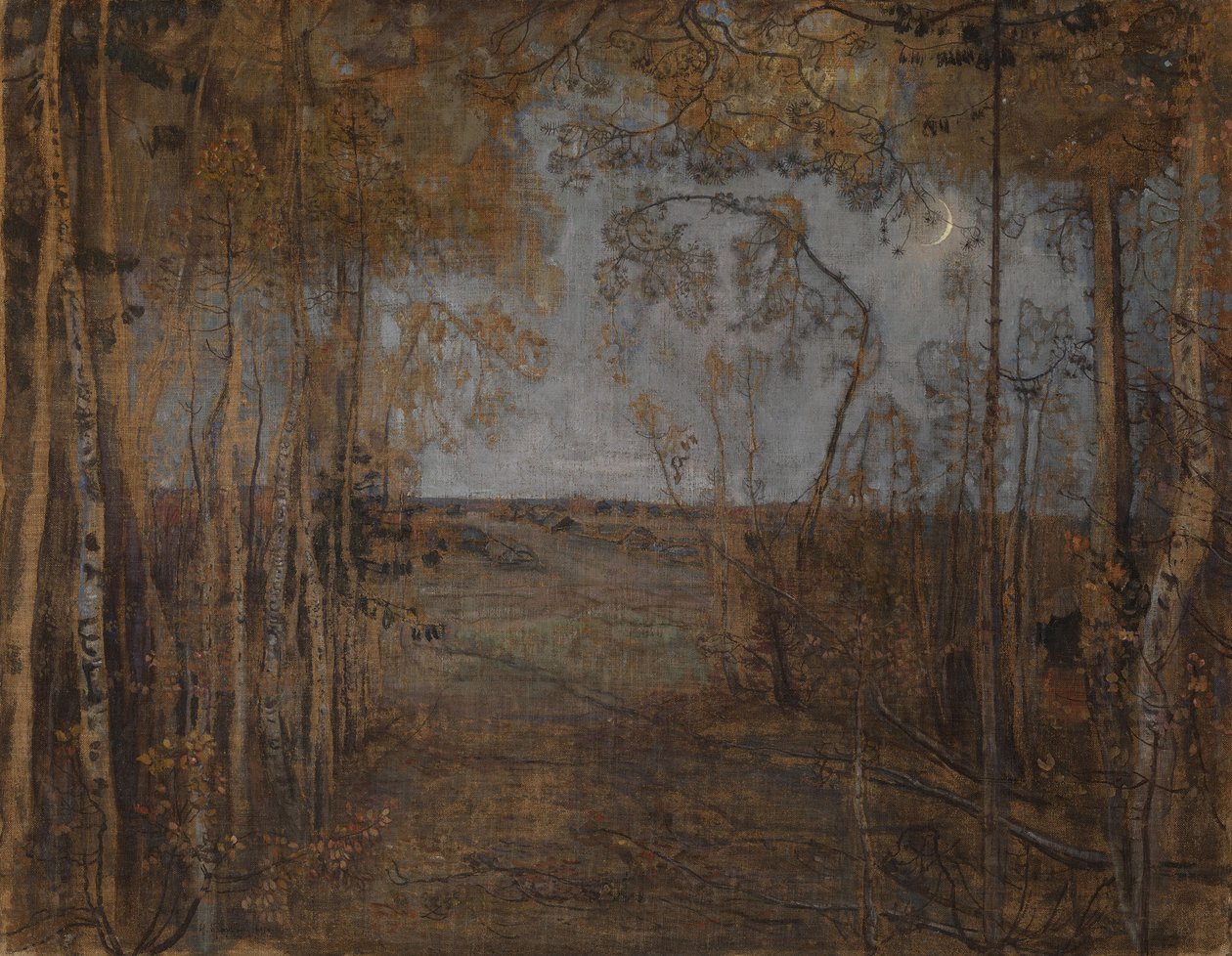 Neumond, 1912 von Isaak Israilevich Brodsky