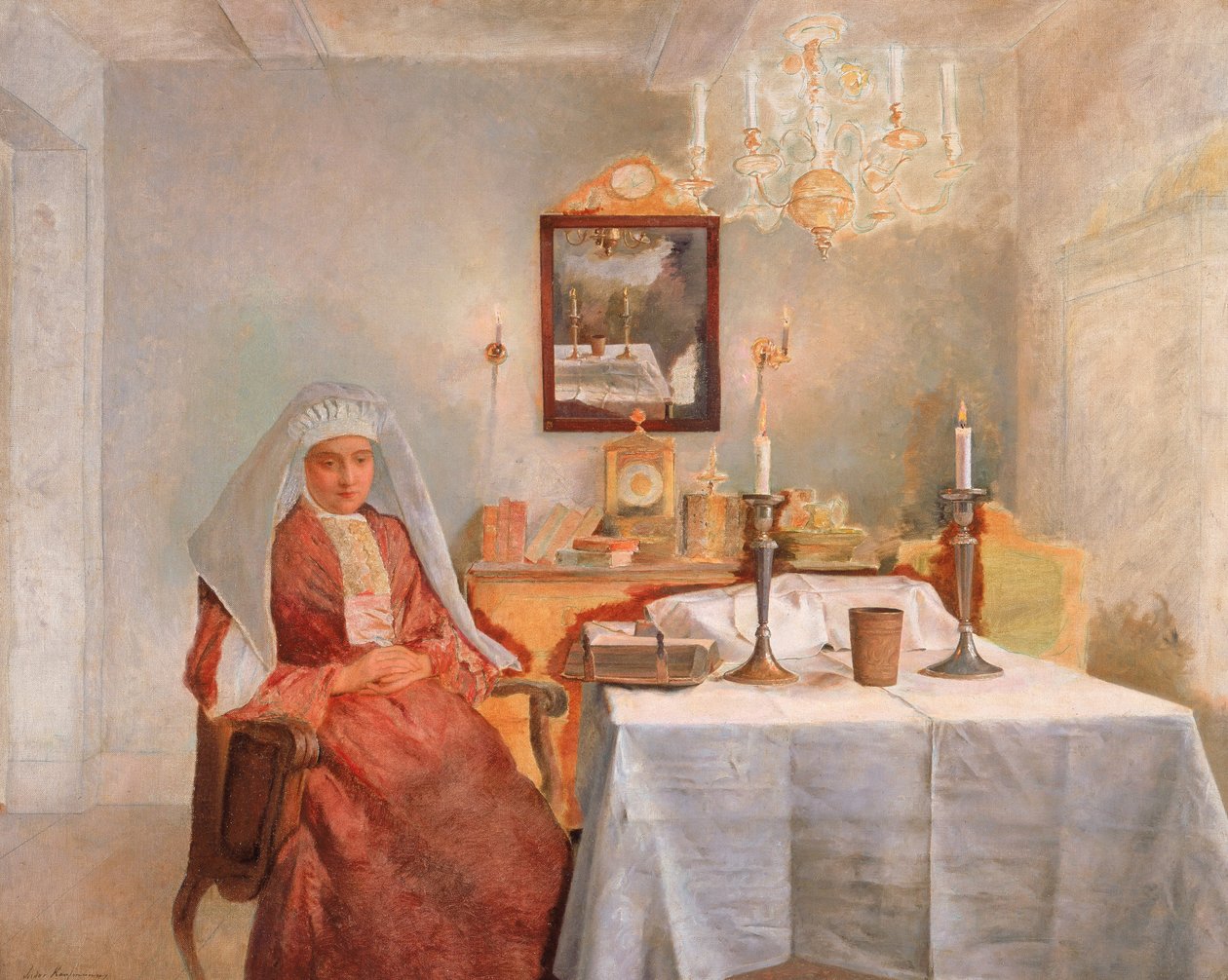 Freitagabend von Isidor Kaufmann