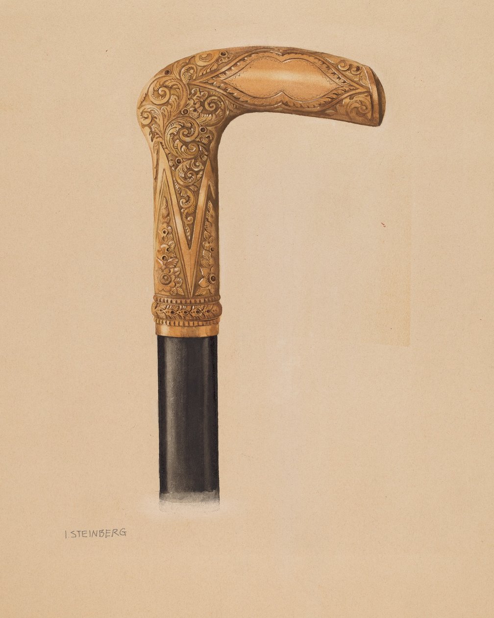 Stockkopf von Isidore Steinberg