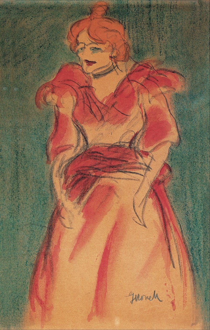 Kabarettsängerin von Isidre Nonell