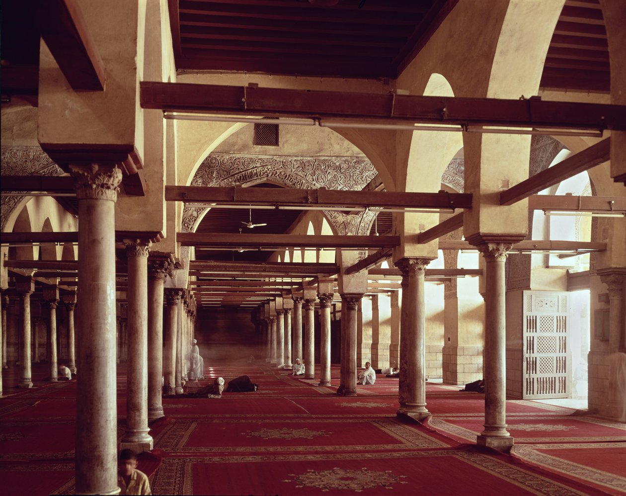 Der Qibla Liwan der Al-Azhar-Moschee, 970 n. Chr. von Islamic School