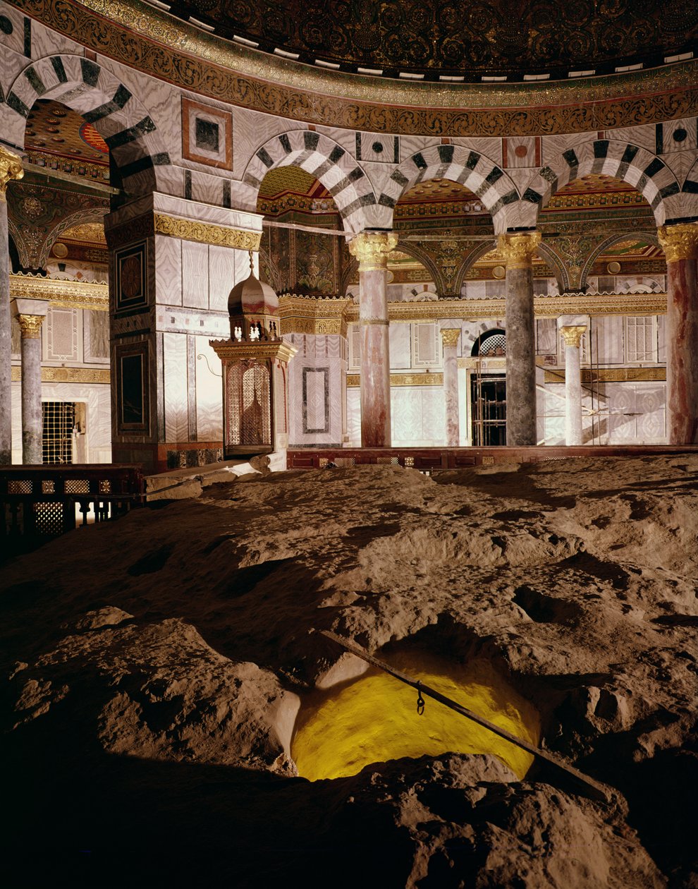 Innenansicht der Moschee von Islamic School