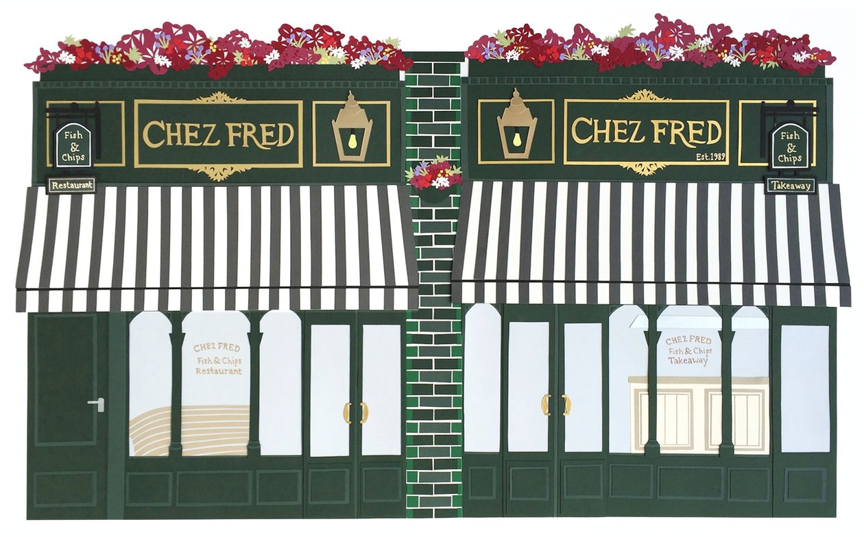 Chez Fred, 2016 von Isobel Barber