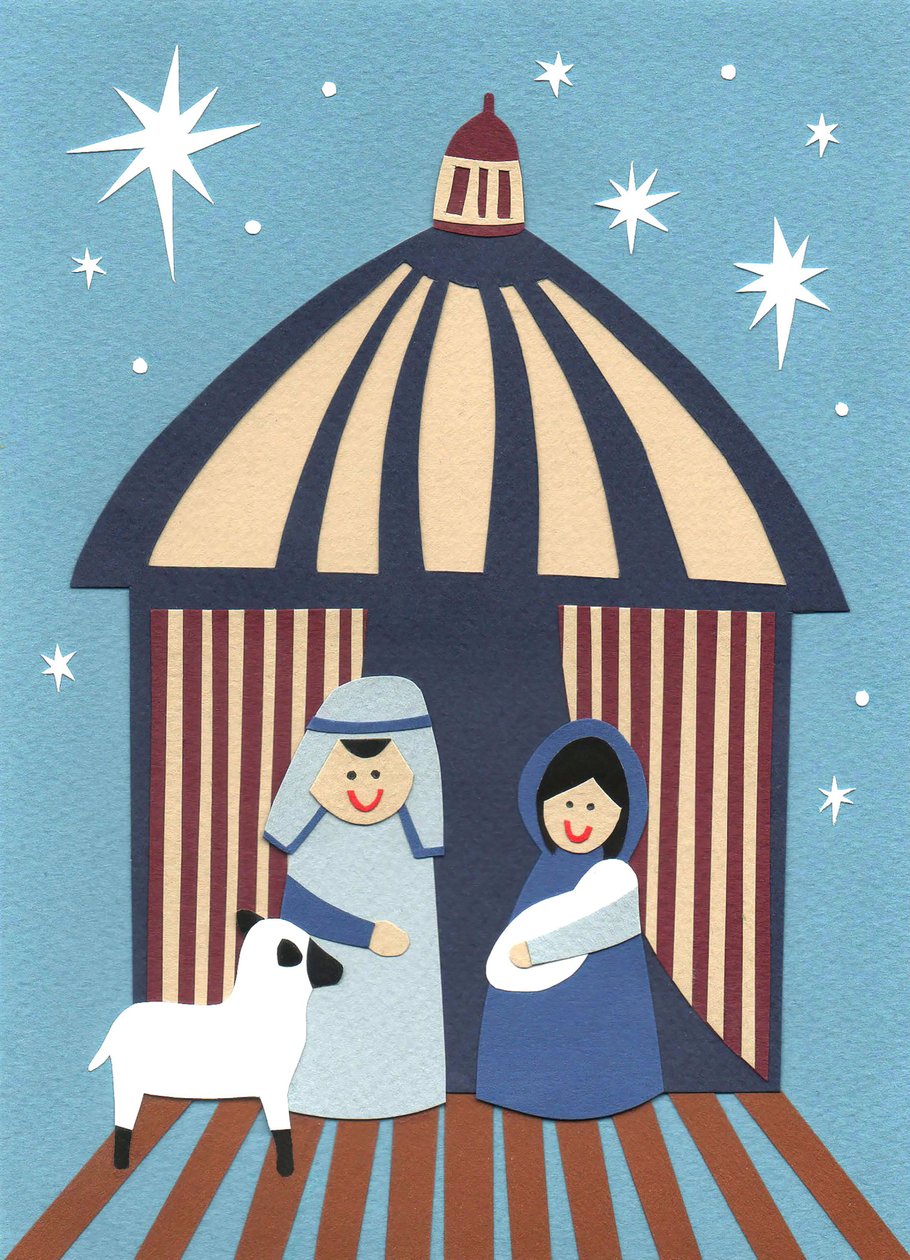 Geburt Christi, 2014 von Isobel Barber