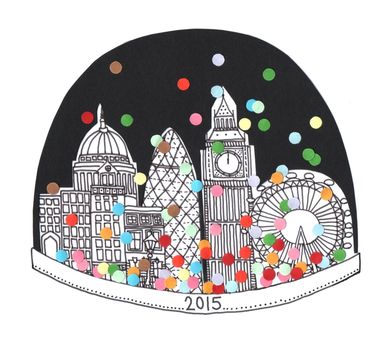 Neujahr 2015, 2014 von Isobel Barber