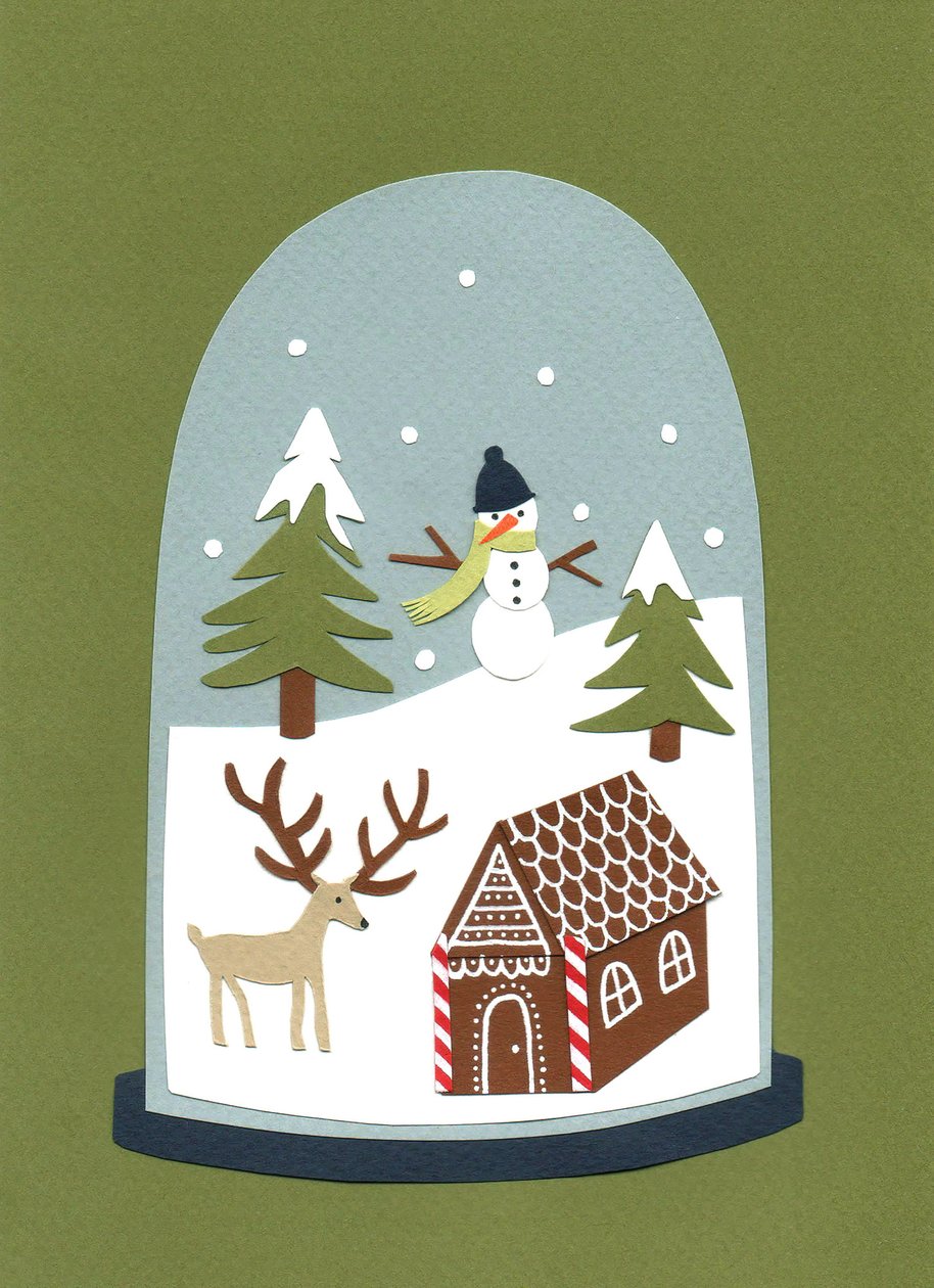 Schneekugel, 2014 von Isobel Barber