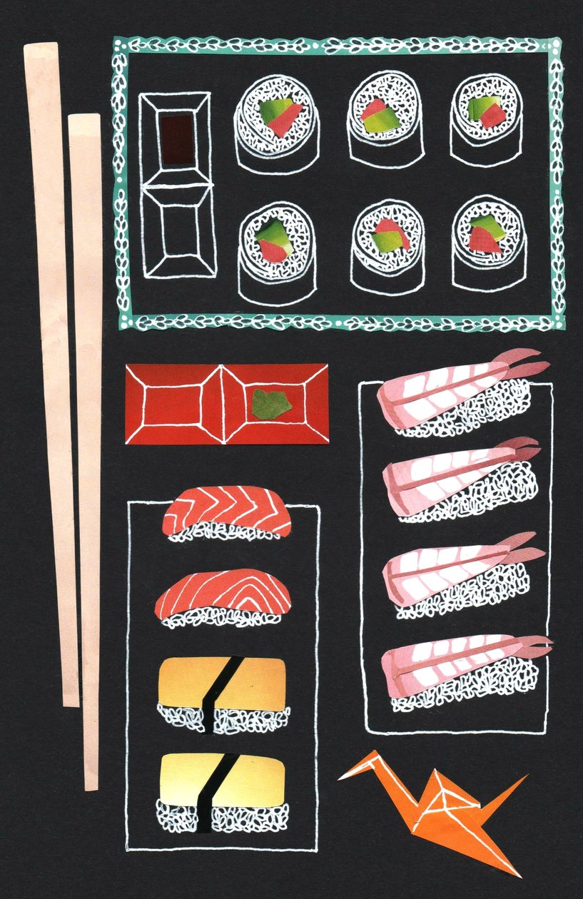 Sushi, 2014 von Isobel Barber