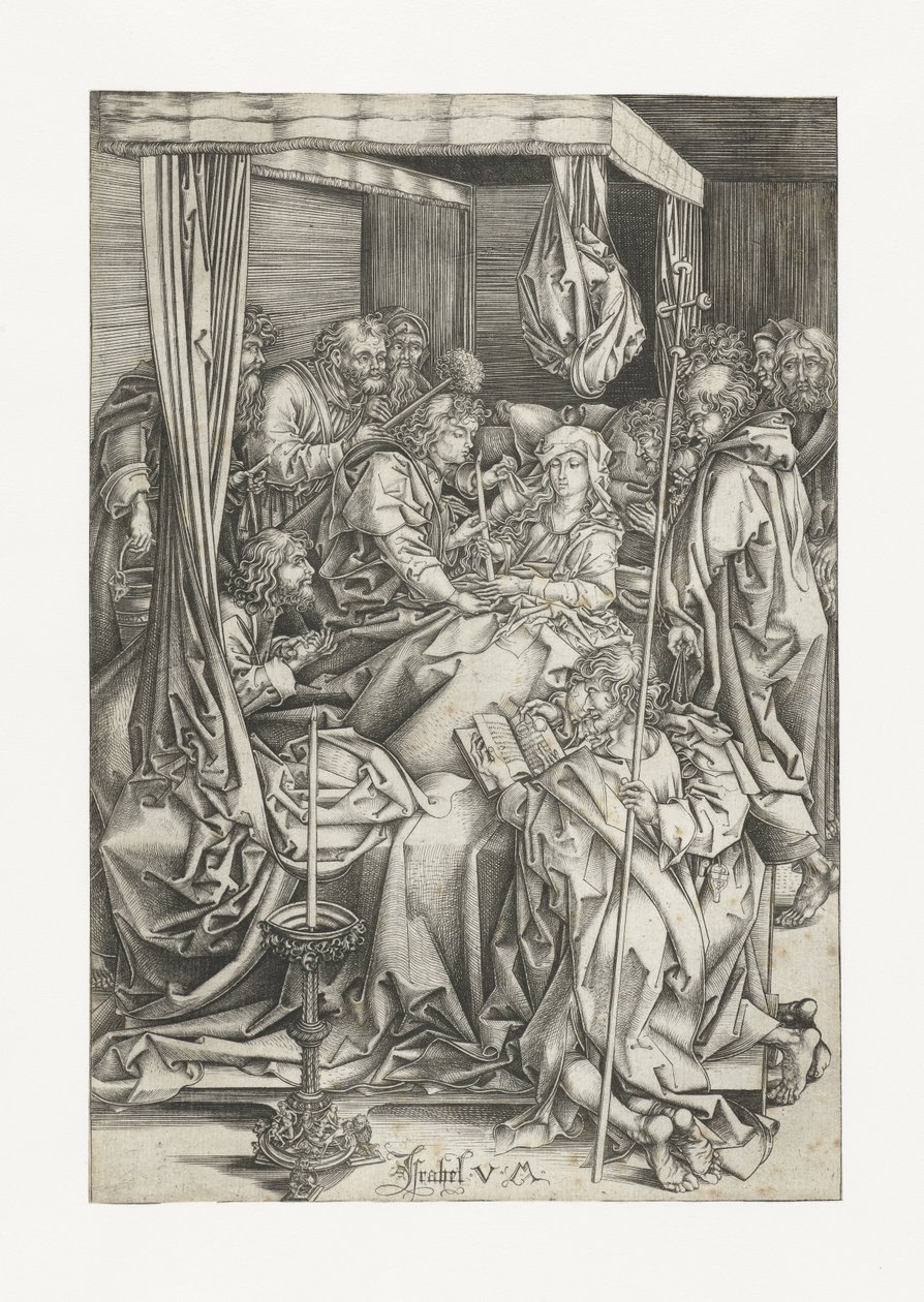 Der Tod Marias von Israhel van Meckenem