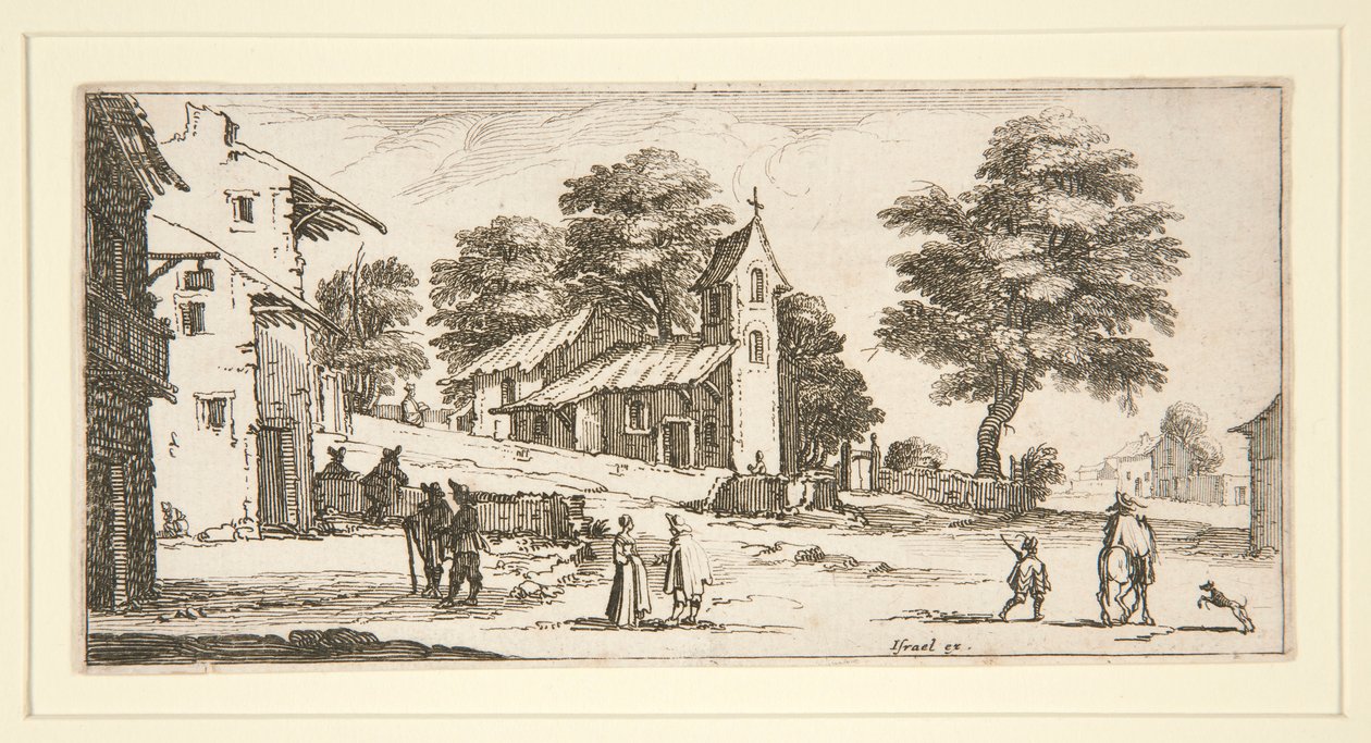 Eine Kirche von Israël Henriet