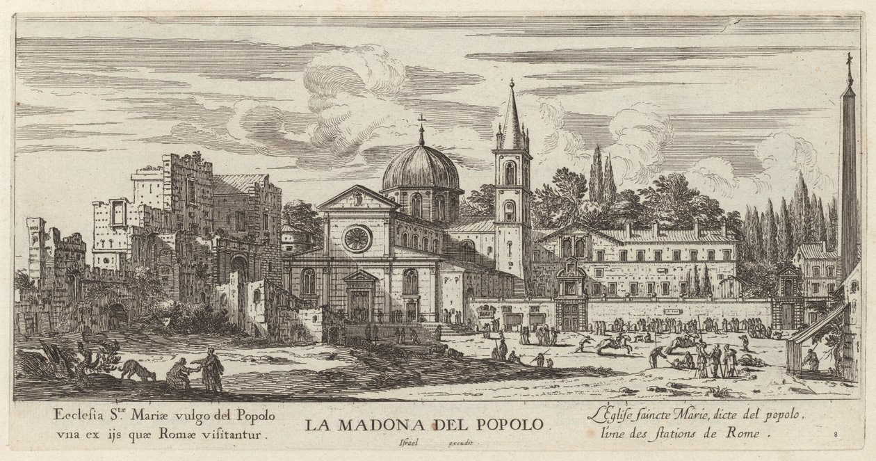 Die Madonna del Popolo von Israël Silvestre