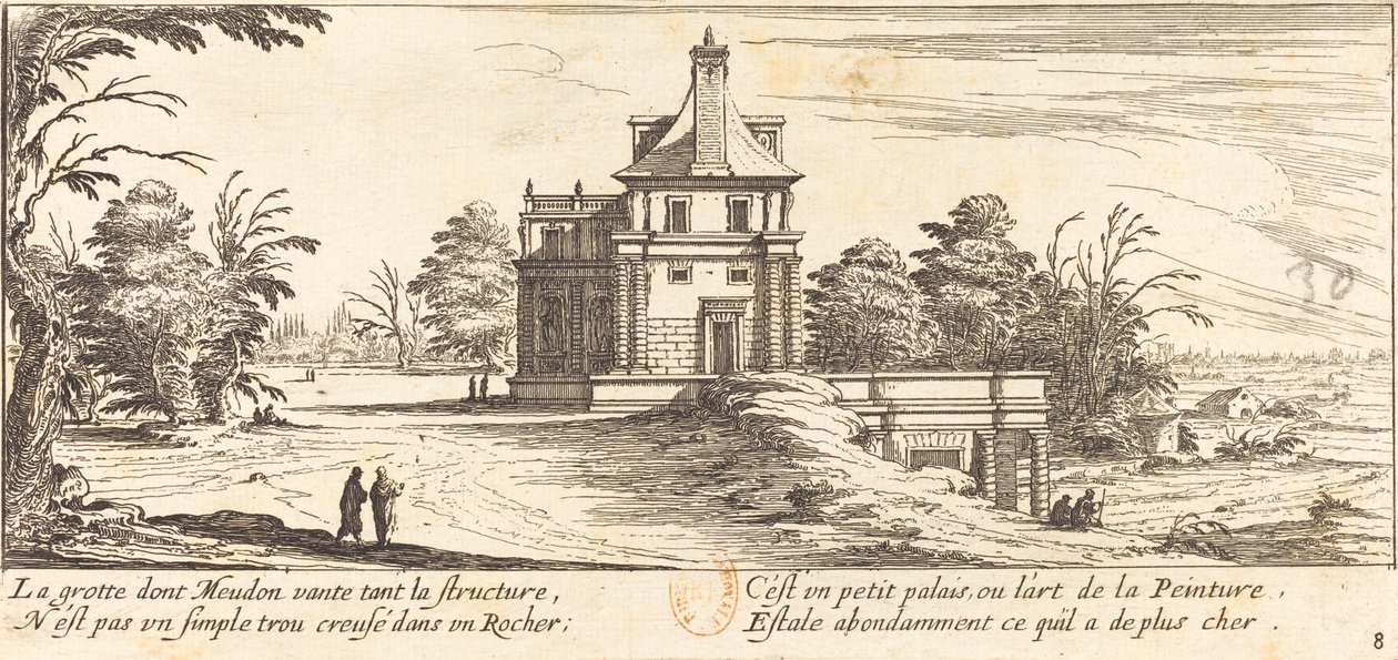 Die Grotte von Meudon von Israël Silvestre
