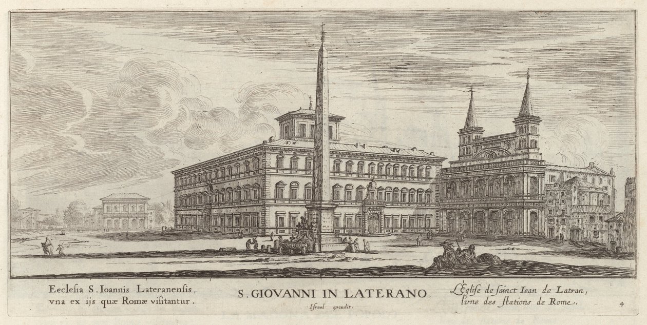 S. Giovanni in Laterano von Israël Silvestre