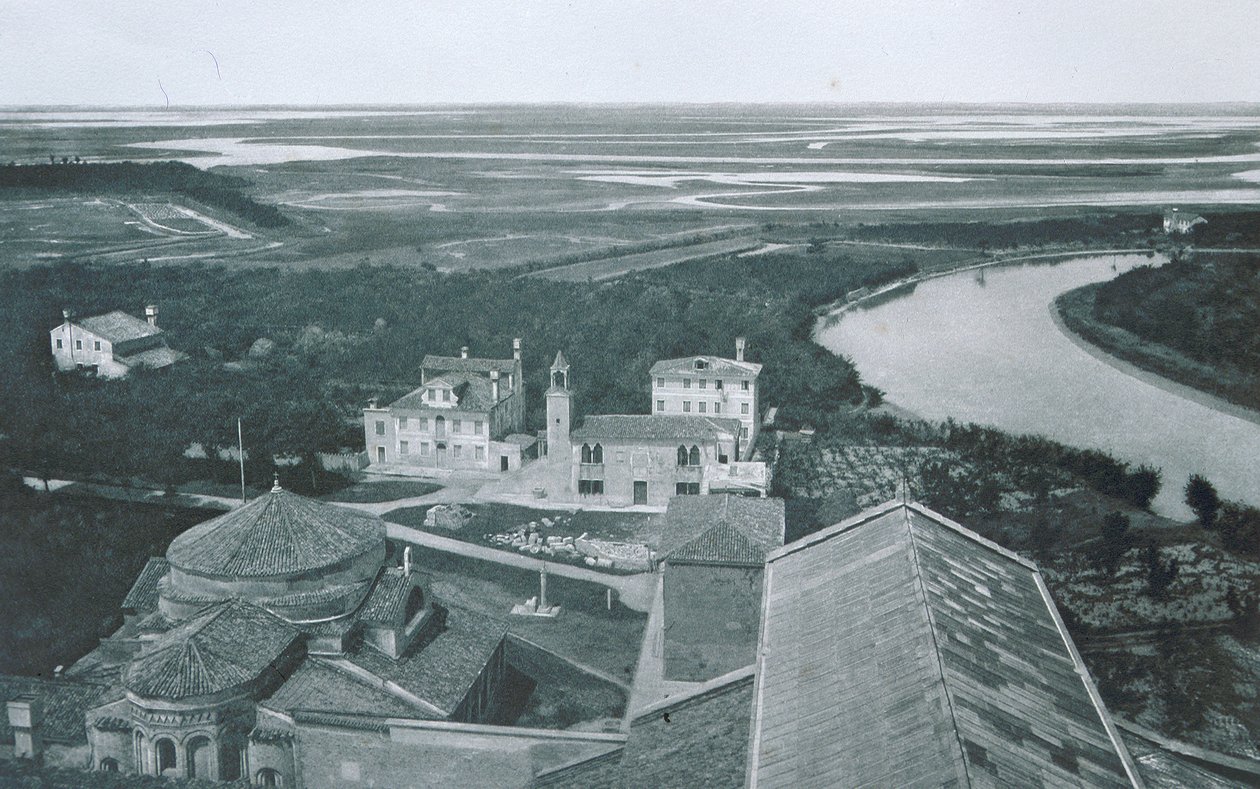 Blick auf Torcello von Italian Photographer
