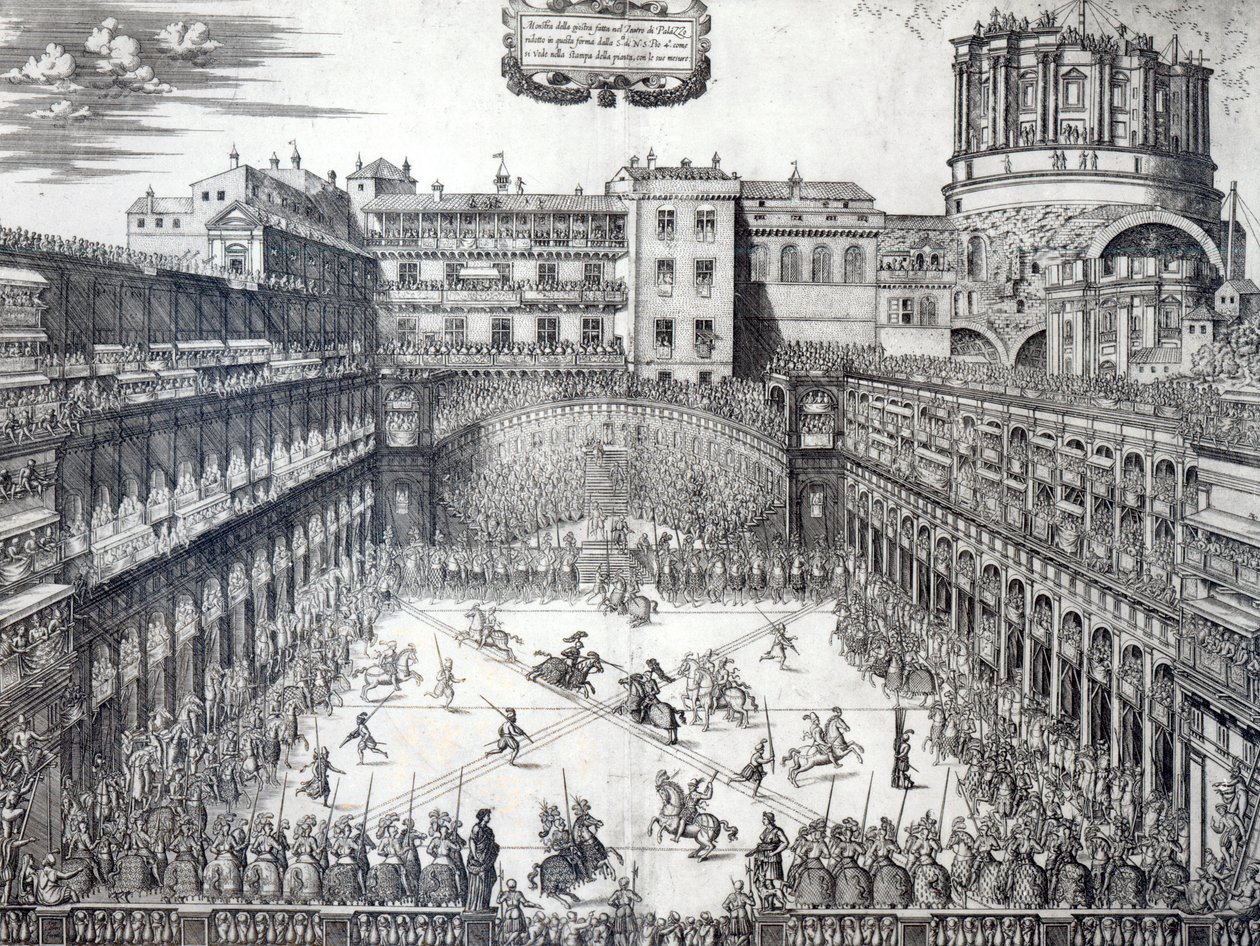 Turnier, 1565 von Italian School
