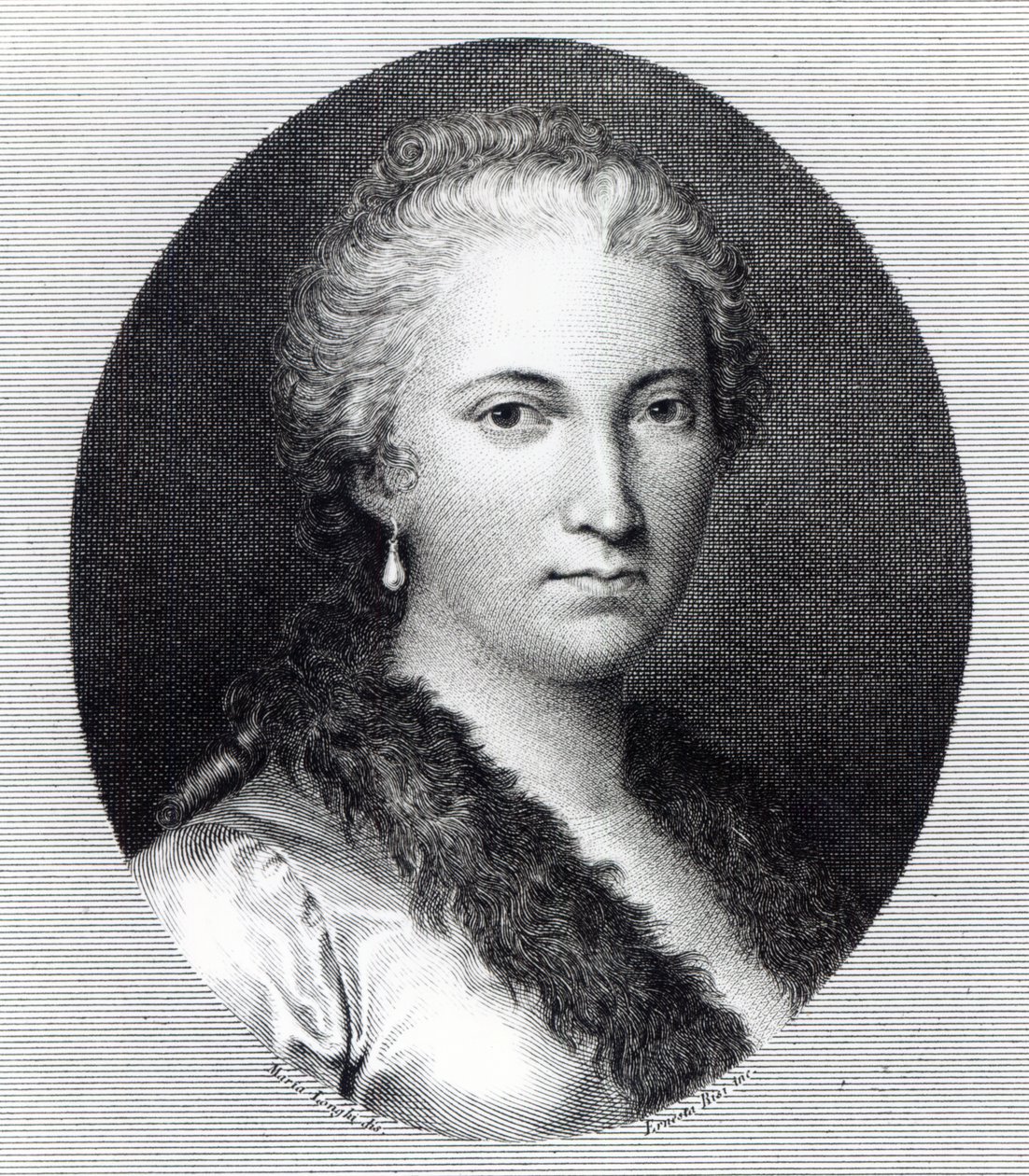 Maria Gaetana Agnesi von Italian School